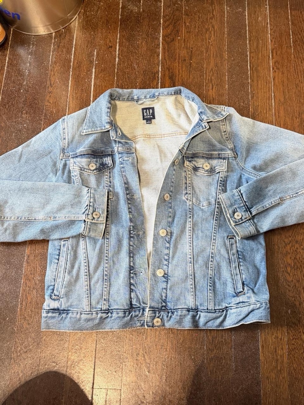 GAP Icon Blue Denim Jean Jacket